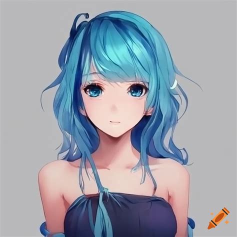 Blue Hair Anime Girl Hentai Porn Videos 